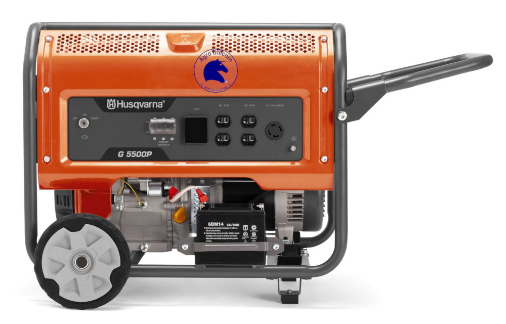 Generador gasolina Husqvarna G5500P (Pmax 5.2KVA-1Φ-110/220Vac-AM/E-Garantía 3 meses)