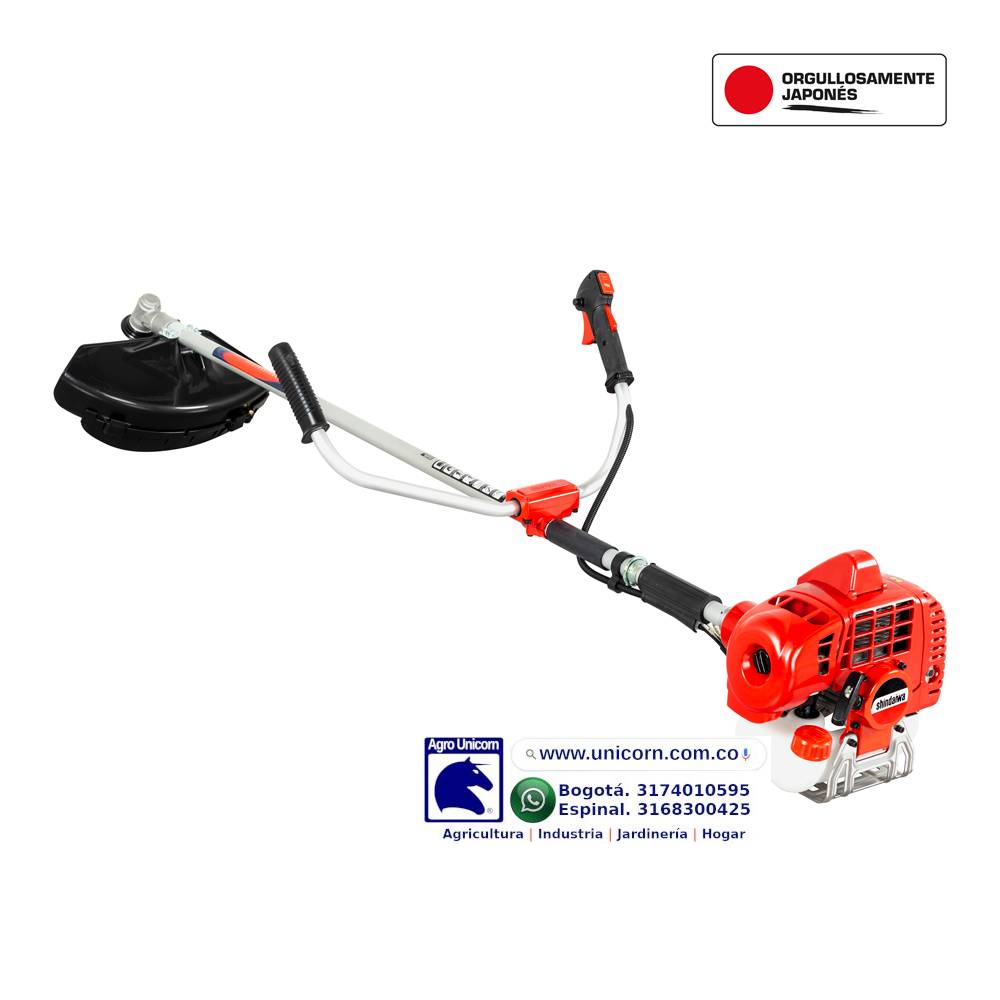 Guadañadora Shindaiwa B530 (2T-53cc-2.6oz aceite-1 cuch-grasa y cat)