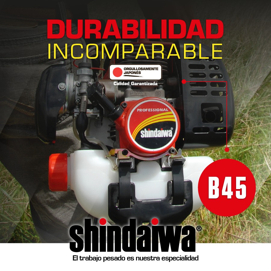 Guadañadora Shindaiwa B45 Tabajo pesado