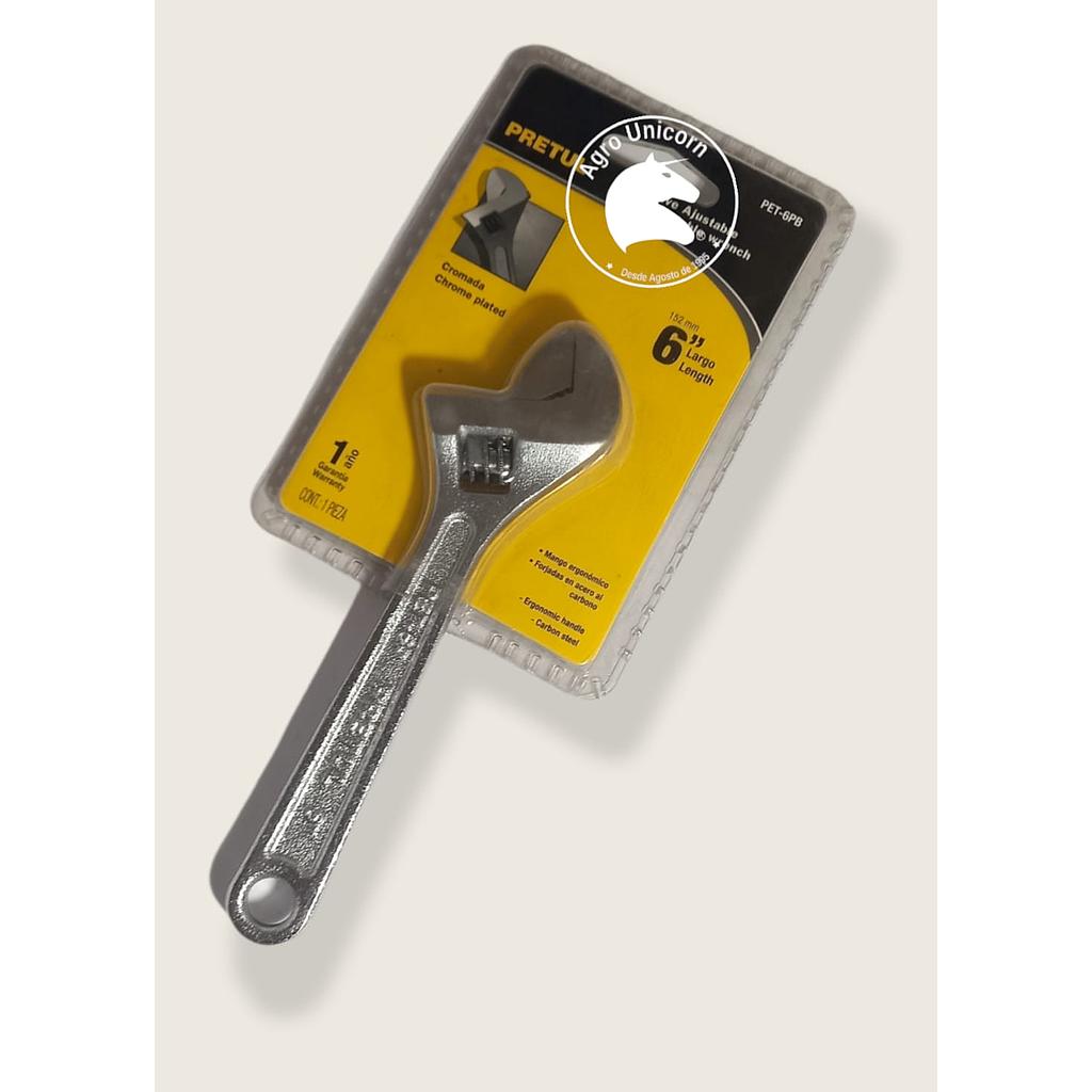 Llave alemana (ajustable) 6&quot; Pretul