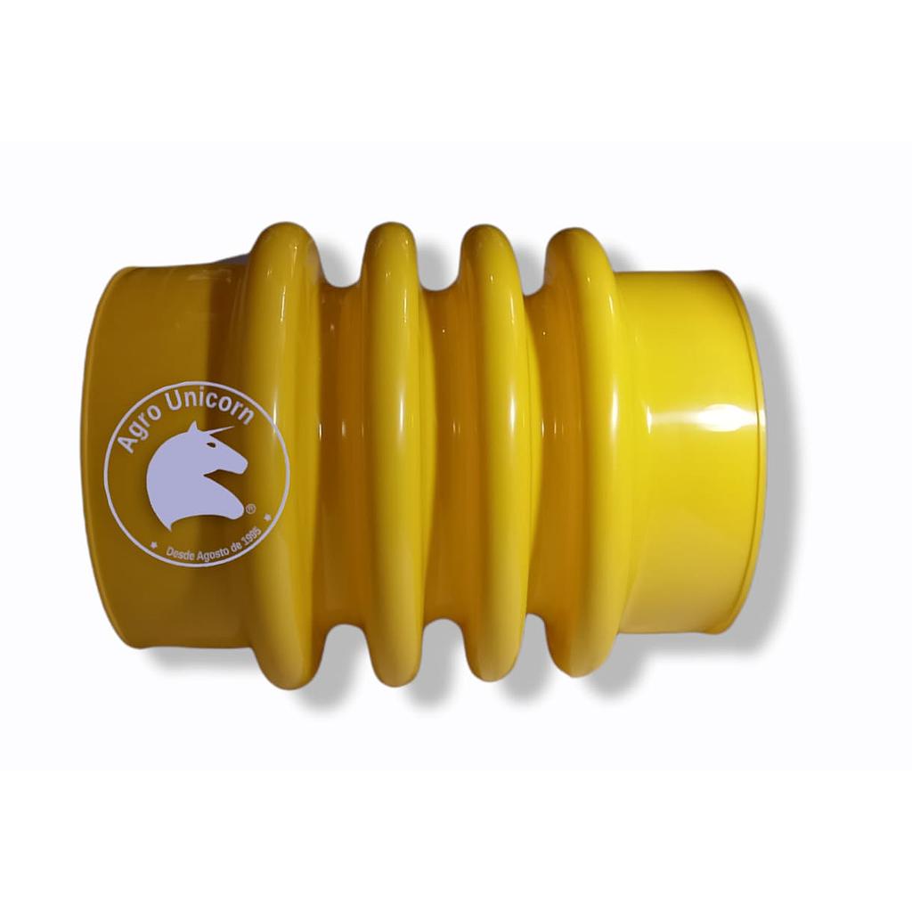 Fuelle vibrocompactador tipo canguro (amarillo-17x27cm)
