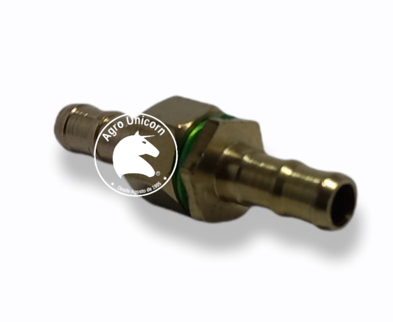 Conector hexagonal 8.5mm (macho y hembra)