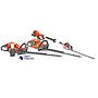 Cortasetos Husqvarna 520iHD60 ( (A Bateria- Li-Ion-long 60cm-corte doble-3.8Kg-NO INCLUYE: Bateria, Ni cargador de Bateria)